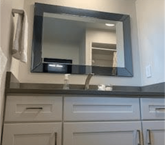 Updated bathroom