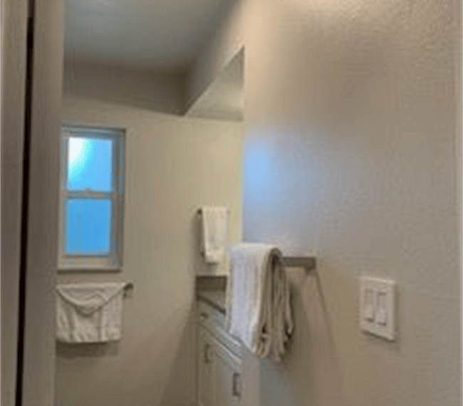 Linens and basic start up toiletries are provided.