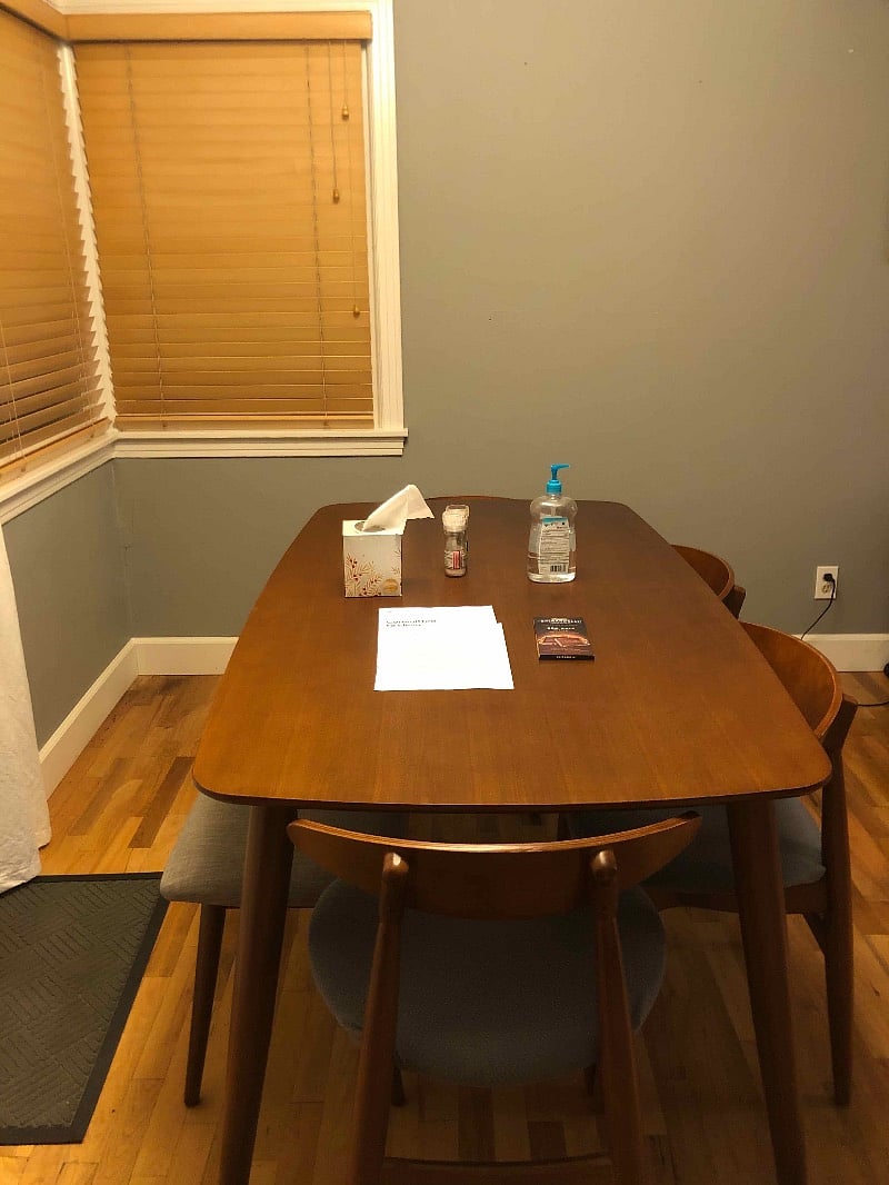 Kitchen table