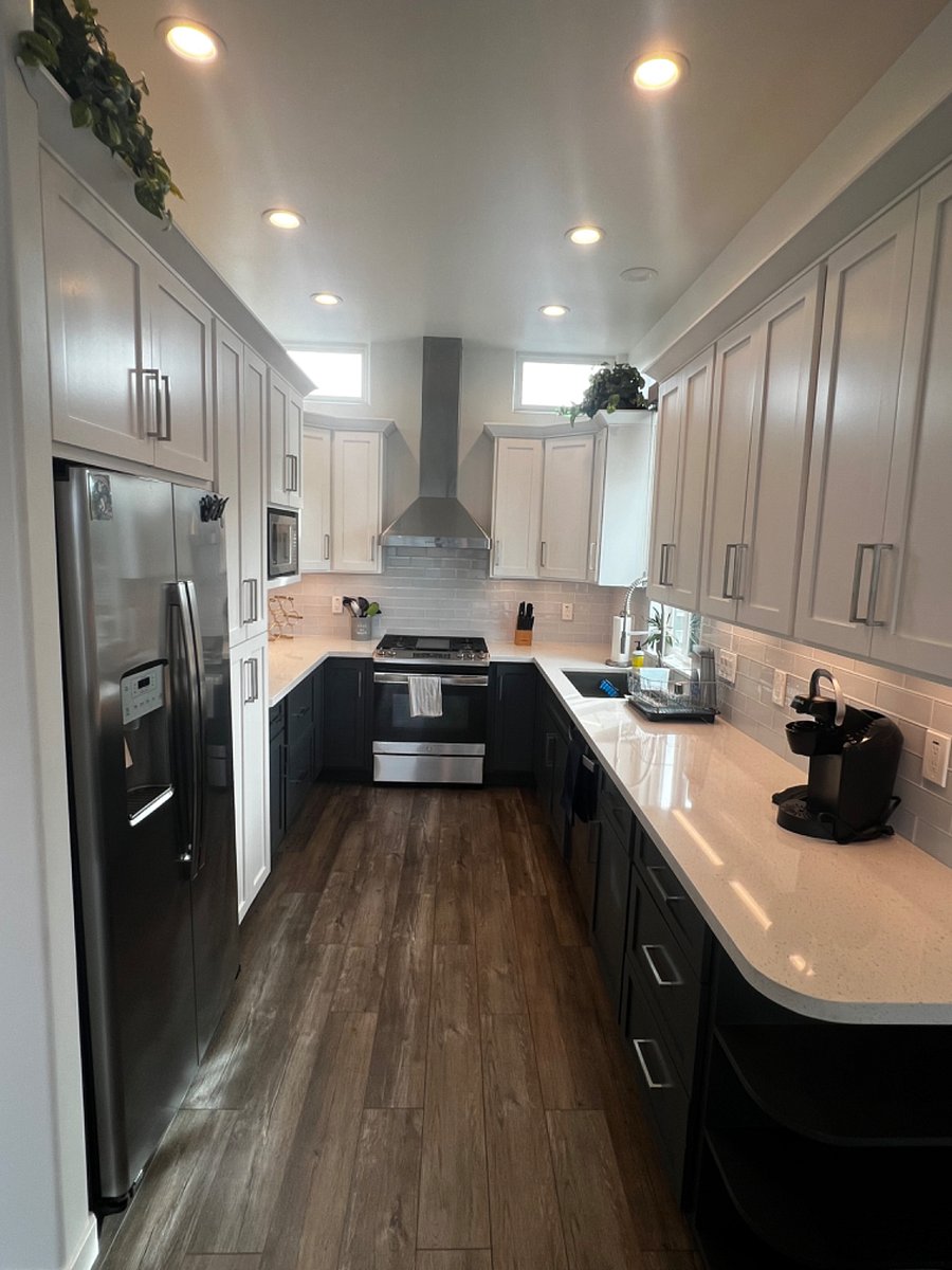 full size kitchen with Keurig