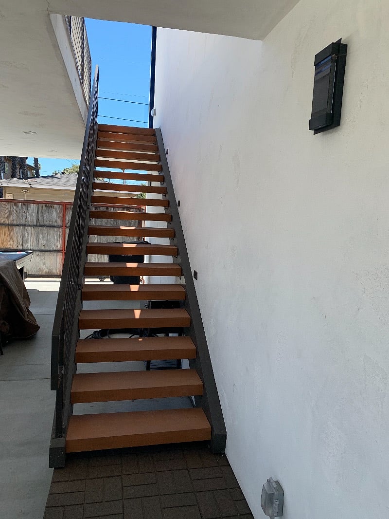 stairs to unit