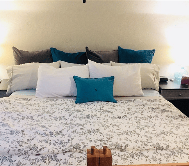 King Size Bedroom; Upstairs