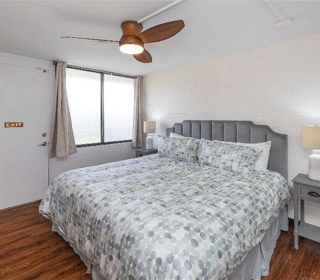Ceiling fan for summer comfort