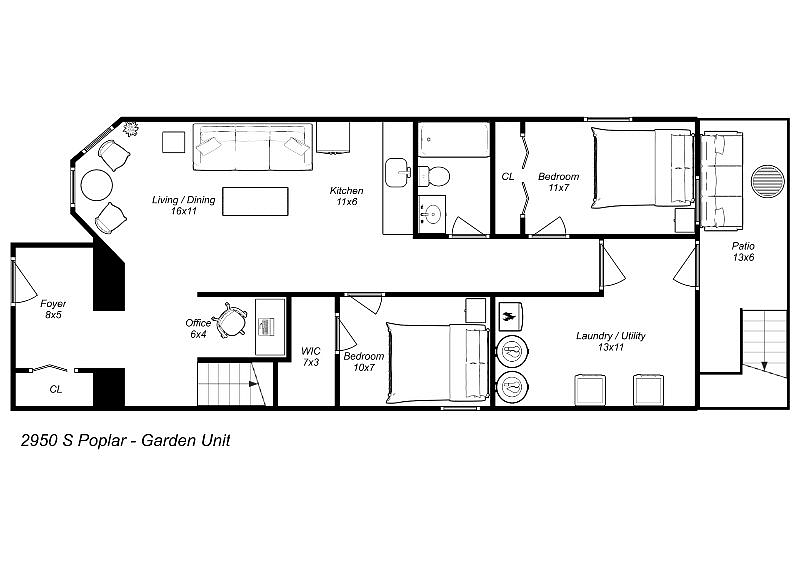 Apartment floor plan