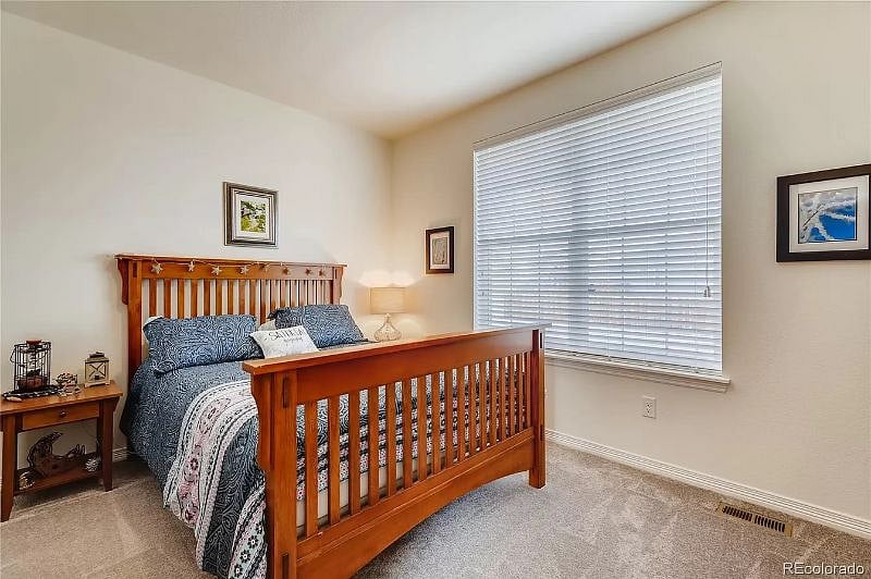 Bedroom (queen size bed w walk-in closet)