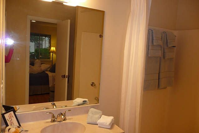 Redone Bathroom with Bath & Shower