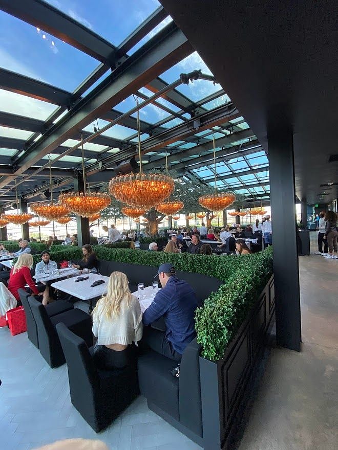 Restoration Hardware - Great Rooftop Restaurant