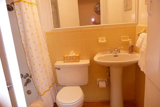 Totally Redone Bathroom with Bath & Shower