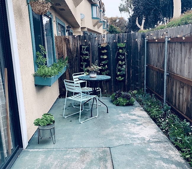 Side yard/patio