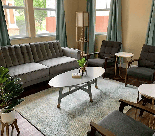 Light filled interiors with breezy ambience and fresh deco
