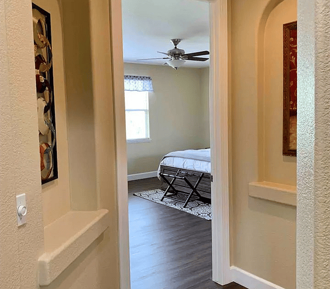 Ceiling fan for summer comfort