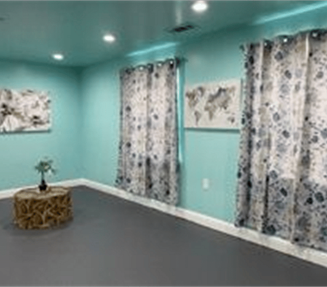 Flood of natural light and fresh neutral decor