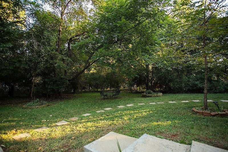 Large backyard space