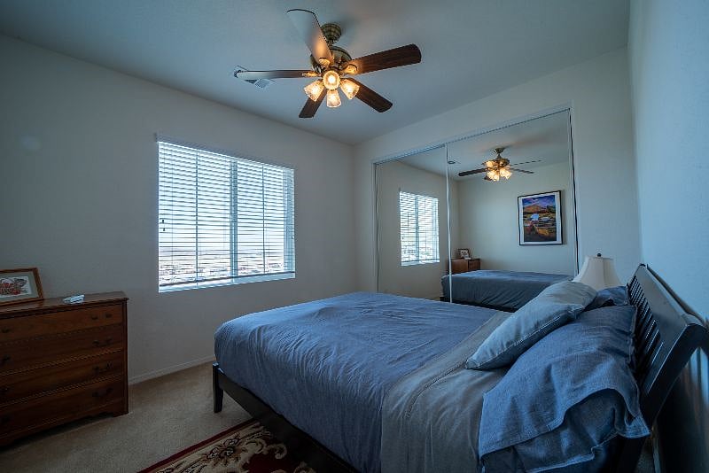 Upstairs Bedroom #2 (with the best view in the house...)