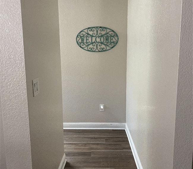 hallway to kitchen