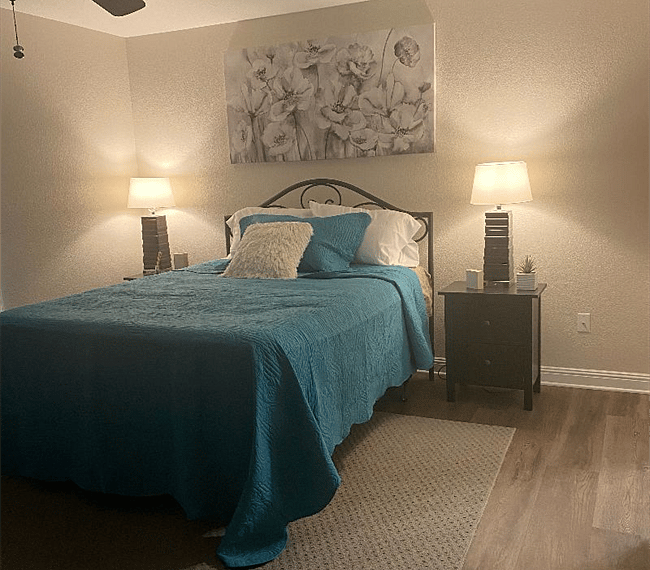 large primary bedroom