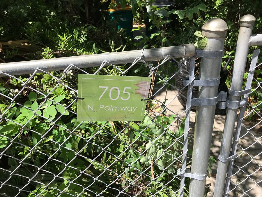 Roadside Gate Entrance