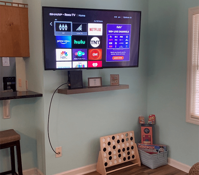 Great Room Television and Games