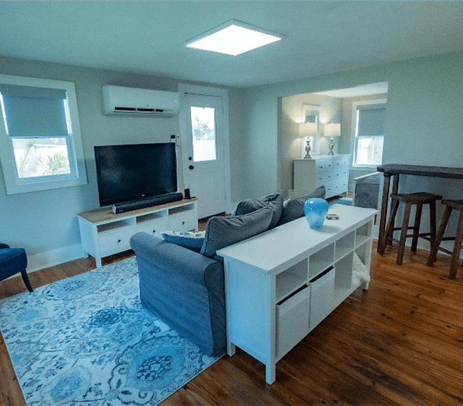 Light filled interiors with breezy ambience 