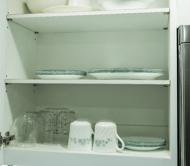 Kitchen ware provided