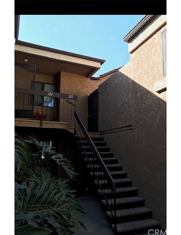 Stairs to 2nd level entrance