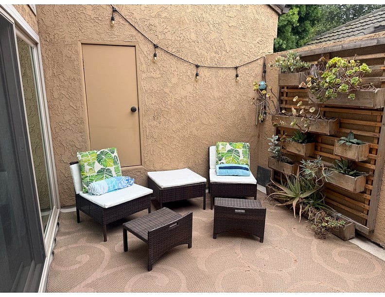 quiet space for lounging