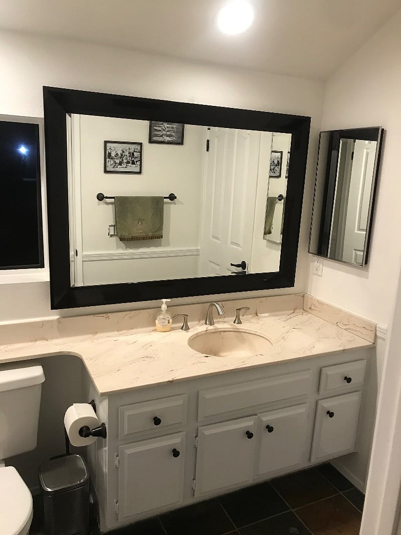 1 full bathroom with sink, shower, bath and toilet