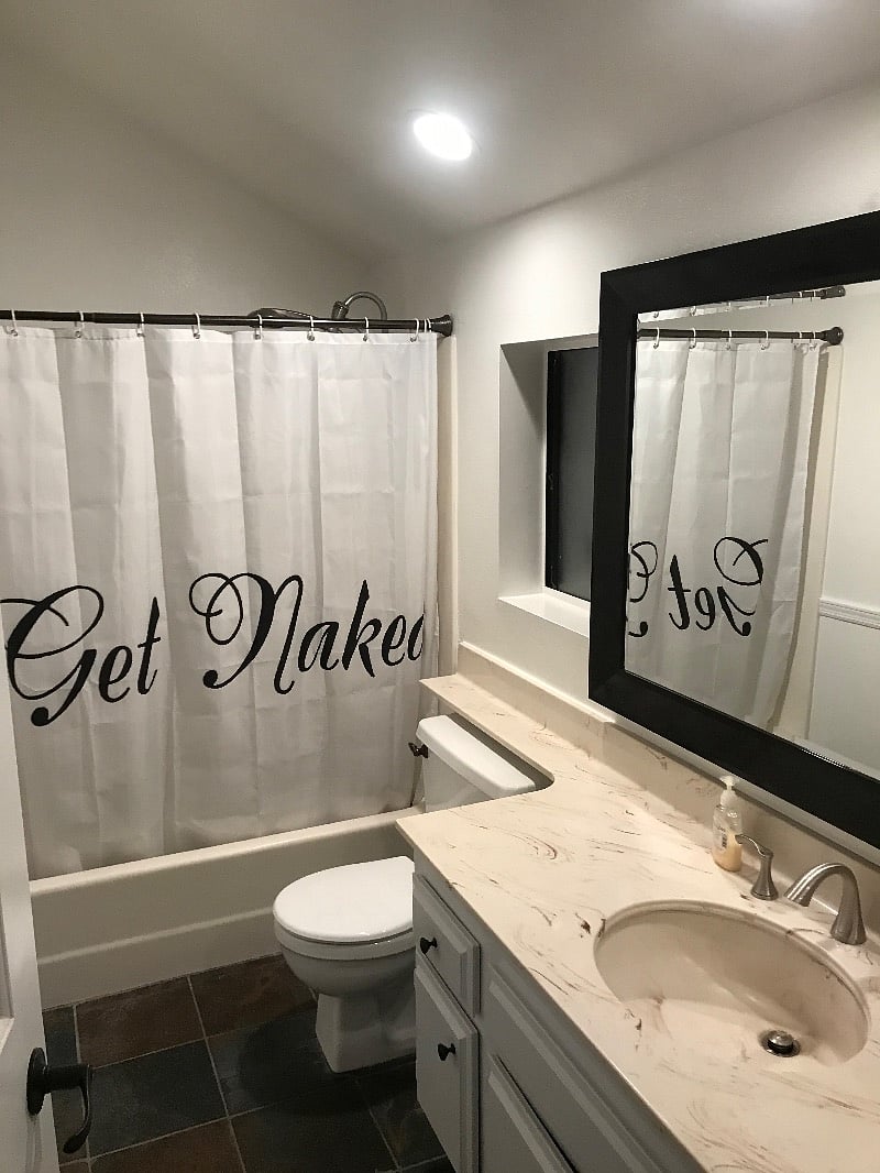 1 full bathroom with sink, shower, bath and toilet