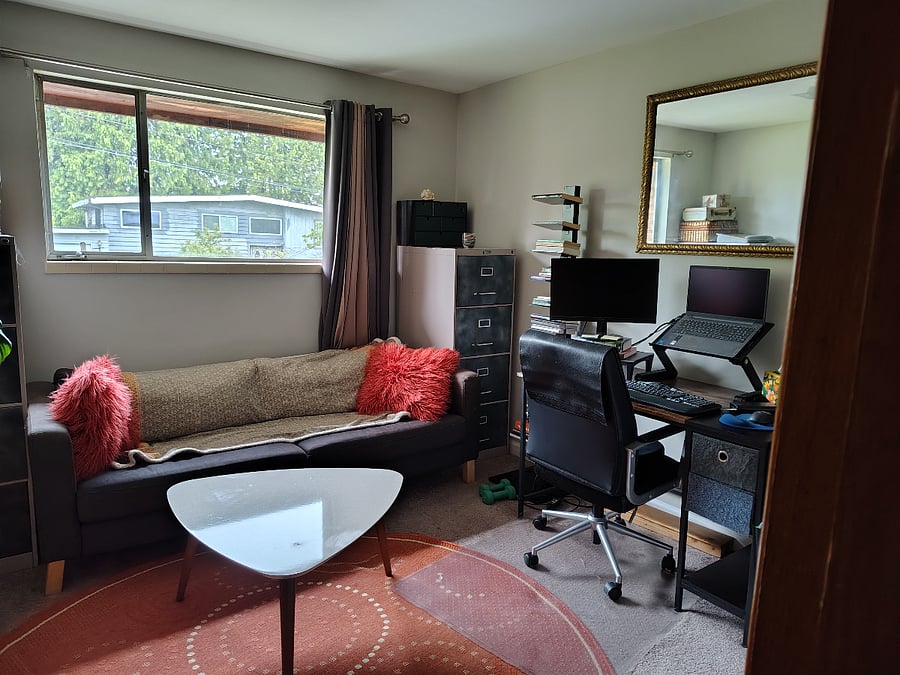 Third bedroom is an office. Does not include computer equipment. We will add a bed if needed.