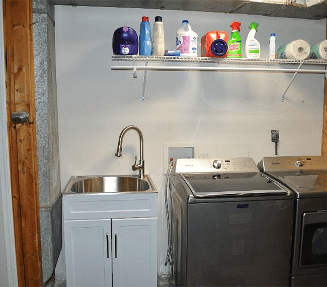 Laundry Right outside your entrance