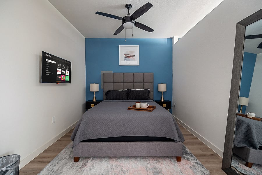 Cozy Queen Bedroom Setup