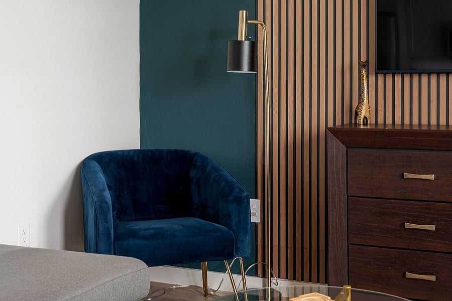 Reading Corner with Accent Chair