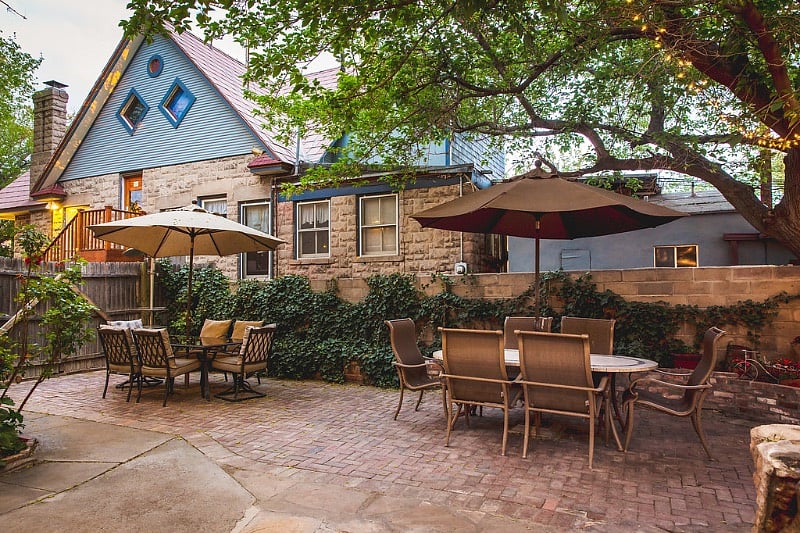 Additional backyard patio space