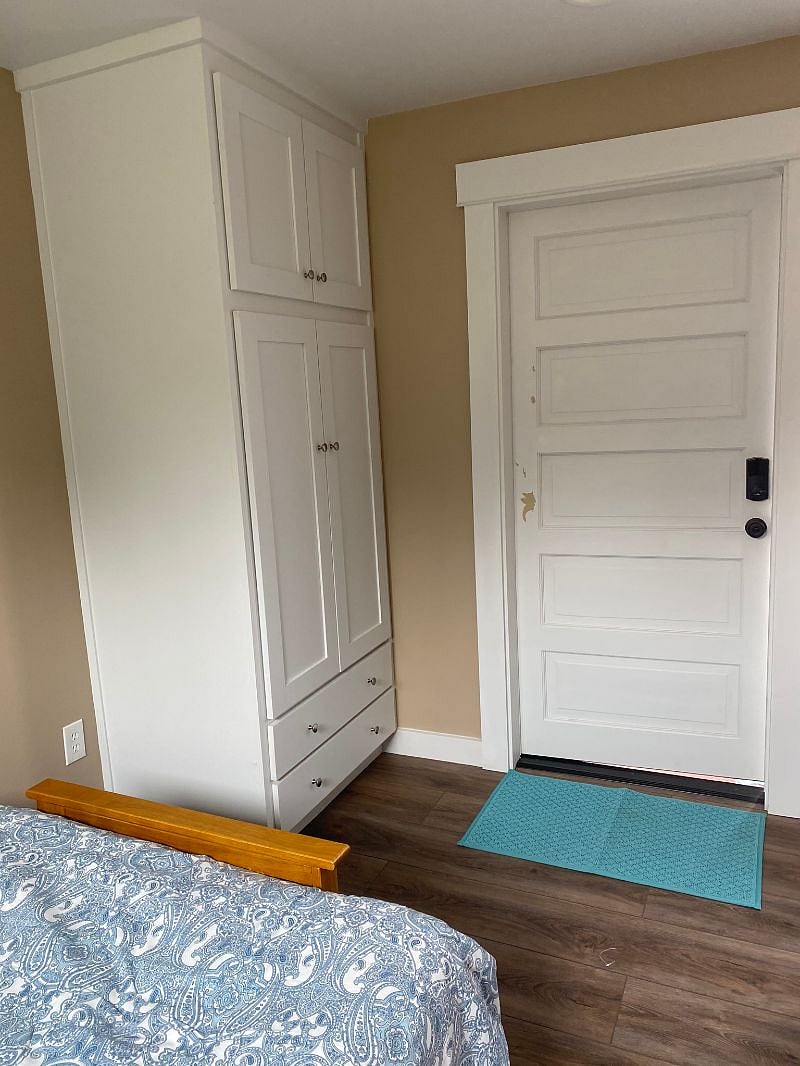 Storage and inside entrance