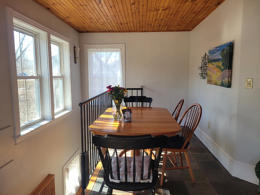 Dining area.
