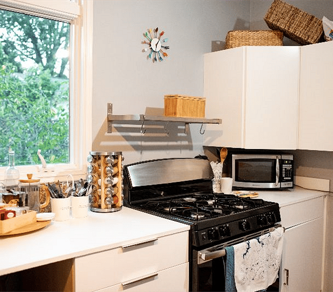 Fully equipped kitchen