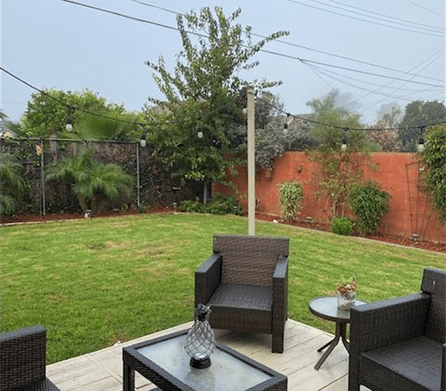 Large grassy space