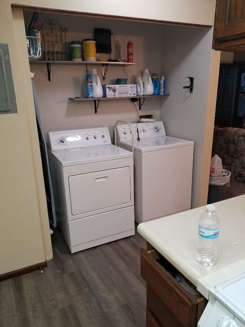 New washer & dryer