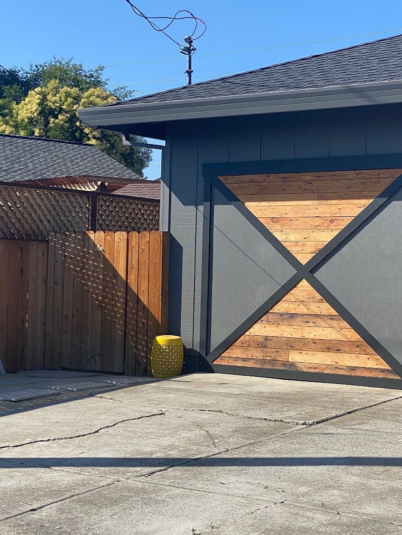 Private gated entrance to casita