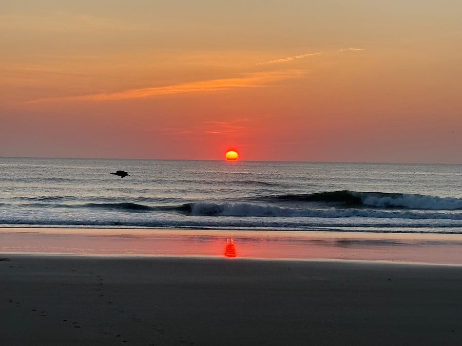 Sunrise over the Atlantic