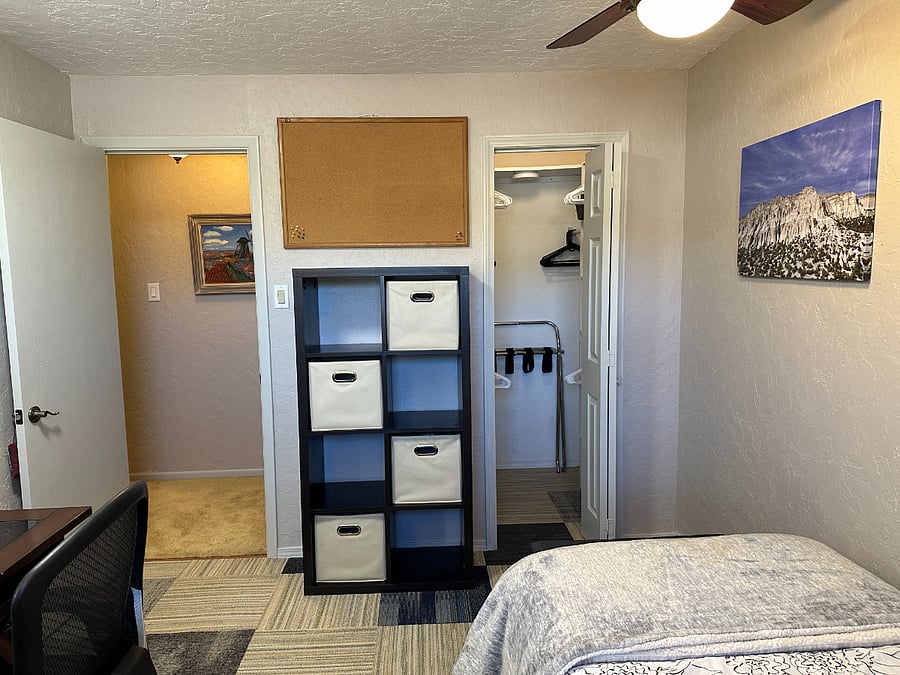 Walk in custom closet