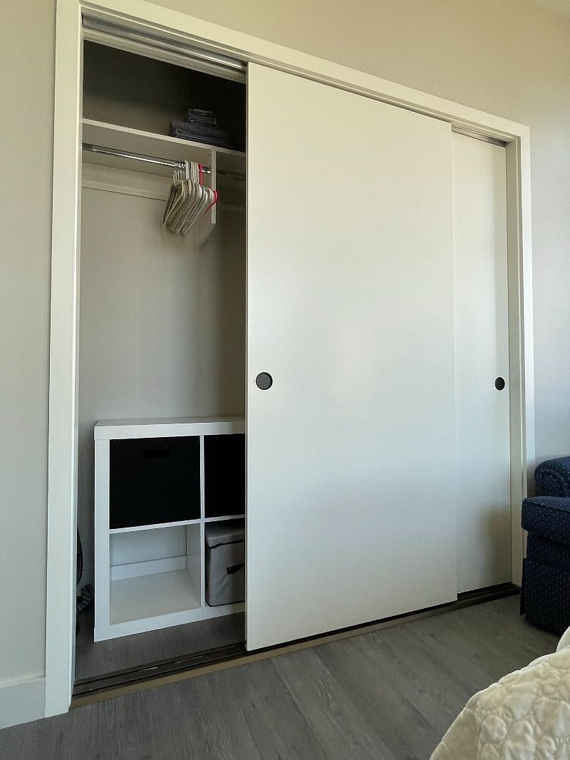 Large closet.