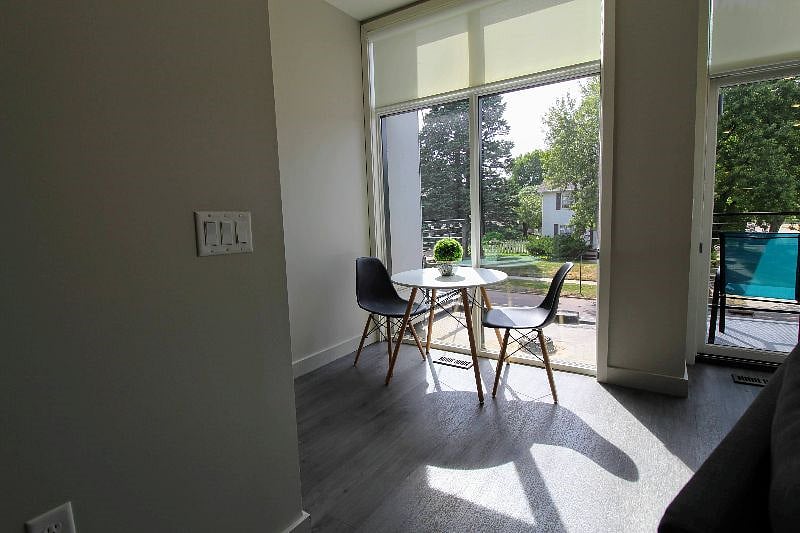 Breakfast nook.