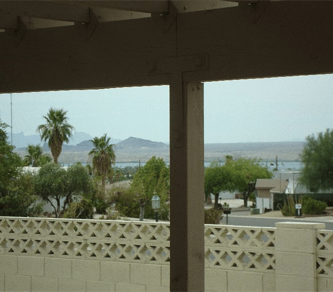 View from backyard
