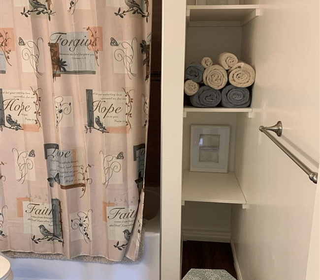 Small built-in closet
