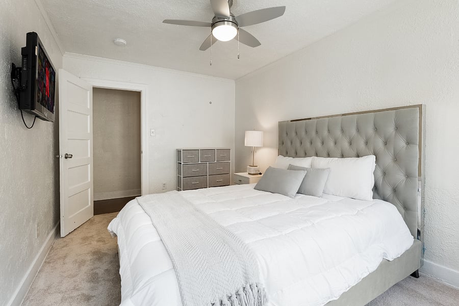 Brand new Queen bed and medium firm Tempur-Pedic mattress. 