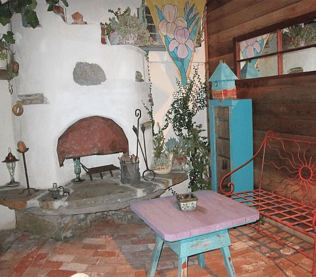 Private patio
