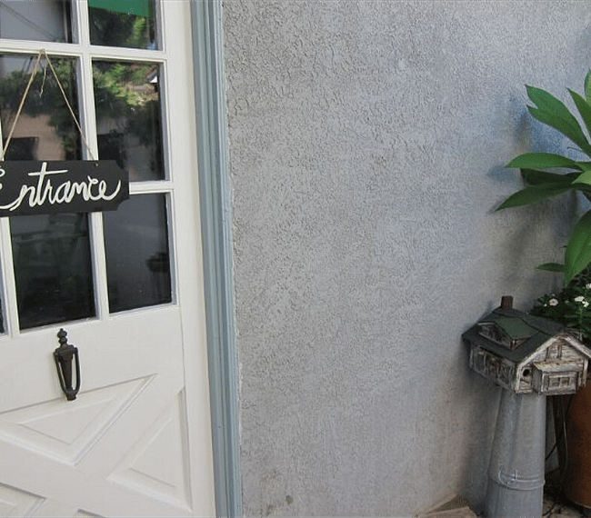 Entrance to your room from patio