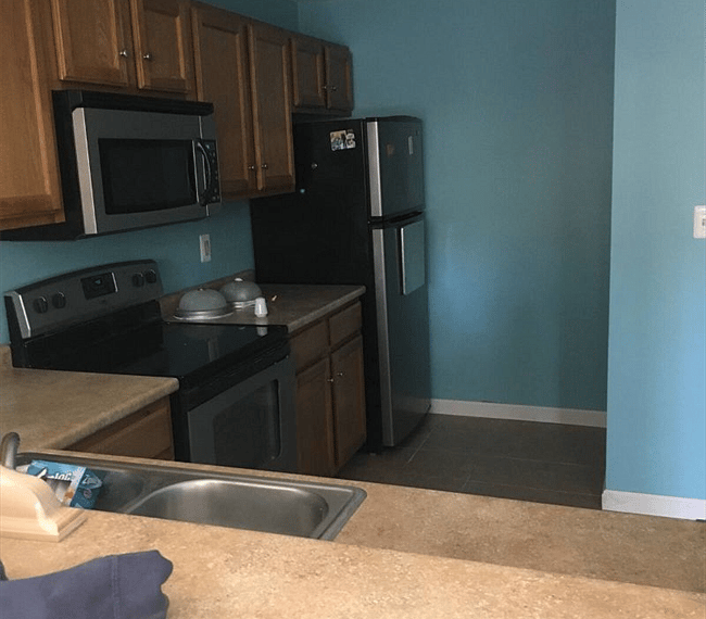 Fully stocked kitchen with updated appliances