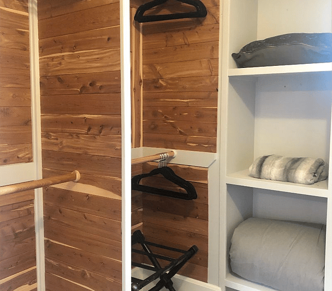 Ample built-in additional storage so you never have a space problem